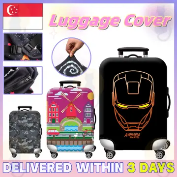 Strange Luggage Cover Travel Suitcase Protector Suit For 18-32 Size Trolley  Case Dust Travel Accessories Elasticity Box Sets