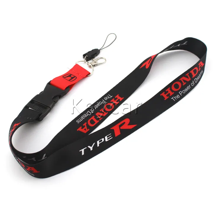 TYPE-R Racing Lanyard Mobile ID Card Lanyard Work Card Post Long Neck ...