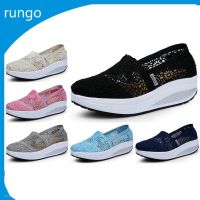 HOT ●▤ Women cool mesh shoes lace lady shake casual shoes