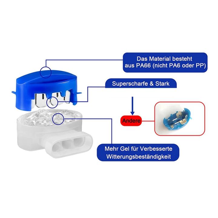 30pcs-cable-connectors-for-robotic-lawnmowers-waterproof-connection-cable-wire-connector-with-gel-filling