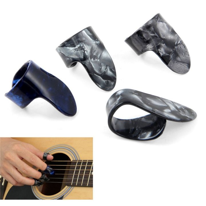 1-thumb-3-finger-electric-acoustic-guitar-pick-nail-celluloid-guitar-banjo-thumb-plectrum-fingerpicks-guitar-accessories