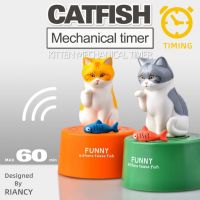 ☸☑ Cartoon Mechanical Timer Animal Shape 60-Minute 360 Degree Rotating No Battery Operated Kitchen Cooking Study Reading Timer