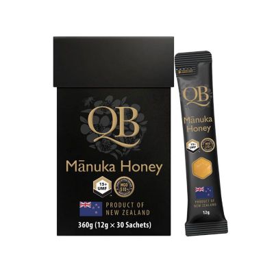 ใหม่❗🍯QUEEN BEE Manuka Honey UMF15+ Sachet 🐝 น้ำผึ้งมานูก้าแบรนด์ควีนบี แบบซองสะดวกพกพา แท้นิวซีแลนด์ รสชาติอร่อยหวานหอม