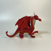 ? Big Player Series~ American Safari Red Dragon Oriental Dragon Solid Static Decoration Collection Myth Magic Dragon Model