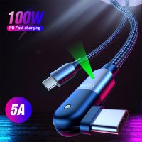 【Flag man】สายเคเบิล Usb Type C 180องศา