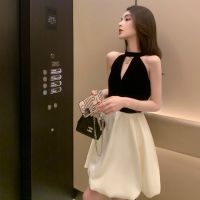 Xiaoxiangfeng Dress 2023 Summer New WomenS Temperament, High -Level Sensory Sister Style, Thin Shoulder Fashion Skirt