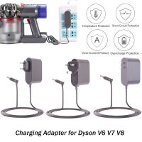 ที่ชาร์จสายไฟสำหรับอะแดปเตอร์เครื่องดูดฝุ่น Dyson ที่พลังงานไฟฟ้าสุญญากาศปลั๊กที่ชาร์จสายไฟฟ้าคู่แบบ BORC3 UK