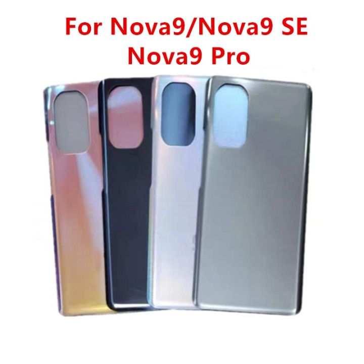 nova9-housing-for-huawei-nova-9-se-9-pro-glass-battery-cover-repair-replace-back-door-phone-rear-case-logo-adhesive-replacement-parts