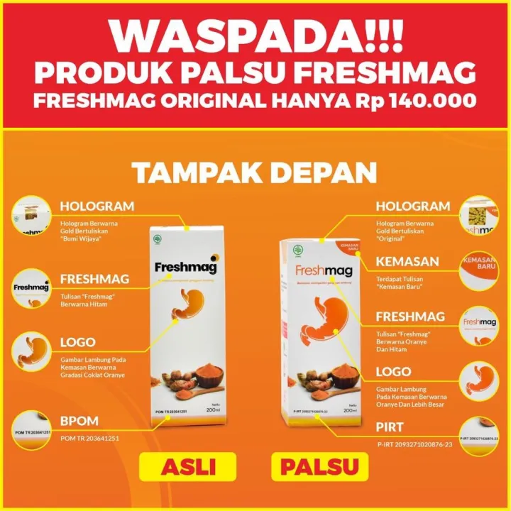 Paket Reseller Botol Freshmag Solusi Tepat Atasi Maag Kronis Asam Lambung Melancarkan