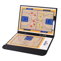 New Folding Basketball Coach Board Plate Book Set With Pen Dry Erase Teaching Clip Coaching Clipboard Easy To Carry