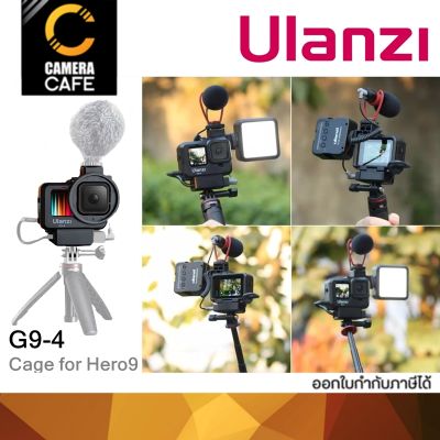 Ulanzi G9-4 Vlog Cage for Gopro Hero 10 Hero 9 Camera Cage for hero10 hero9 เคสโกโปร เคส Gopro