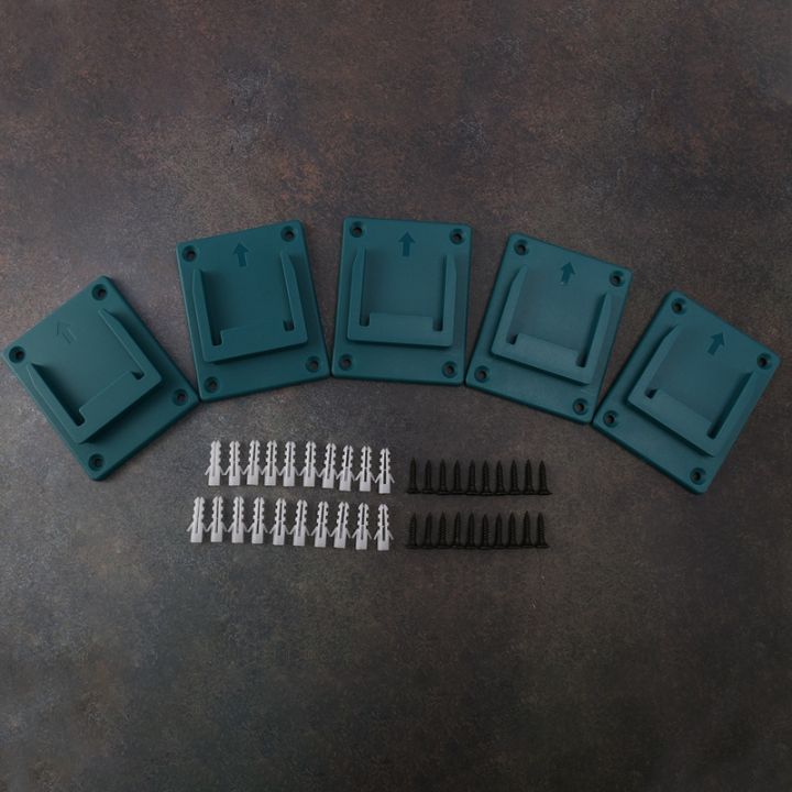 5-packs-tool-holder-dock-mount-for-makita-18v-drill-tools-holder-hanger-lot-of-5-as-shown