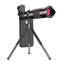 48X 4K HD Telescope Convenient Telephone Camera Lens +Tripod Monocular Telephoto Zoom Lens for Smartphone iPhone 13 pro max