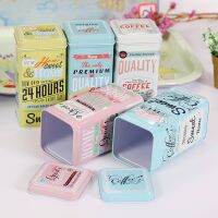 {Hot} สไตล์อเมริกันกระป๋องที่ปิดสนิทหม้อชากาแฟกล่องเก็บขนมกล่องดีบุกหน้าแรก Organizer คอนเทนเนอร์