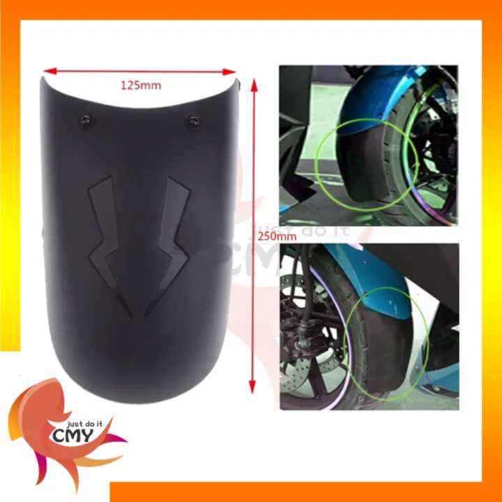 COD Motorcycle carbon mud guard extension Lazada PH