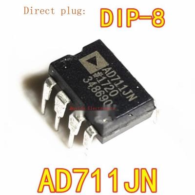 10Pcs ใหม่ AD711 AD711JN DIP-8ปลั๊กตรงนำเข้าเครื่องขยายเสียง