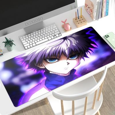 ﹉ Hunter x Hunter Anime Mouse Pad Gamer XL New Home Mousepad XXL Desk Mats Non-Slip Office Soft Natural Rubber Computer Table Mat