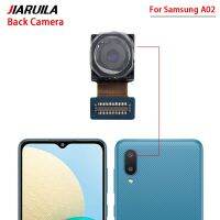 กล้องด้านหน้ากล้องมองหลังกล้องหลังสายเคเบิ้ลยืดหยุ่นสำหรับ Samsung A02 A02S A03แกน A03S A12 A21 A21S ชิ้นส่วนเลนส์กล้องเปลี่ยนชิ้นส่วน