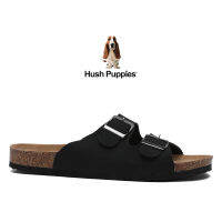 Hush Puppies_รองเท้าผู้ชาย รุ่น DOUBLE STRAPE HP PHSFQ68P5A - สีดำ รองเท้า รองเท้าแตะ  บัญชีผู้ใช้นี้เป็นส่วนตัว Men Slides