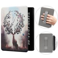 For 2022 Kindle 11th E-book Generation 6Inch Hand Rest Color Painting Smart Cover Auto Sleep Wake Ultra-Thin Protective CaseCases Covers