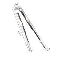 Bar Sugar Bread Teeth Kitchen With Non-Stick Tongs Stainless Steel