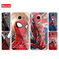 (CALGY Phone protection)เคสโทรศัพท์ Marvel Avengers Super Hero Spider Man สำหรับ Samsung Galaxy J8 J7 Duo J6 J5 Prime J4 Plus J3 J2 Core 2018 2017 2016