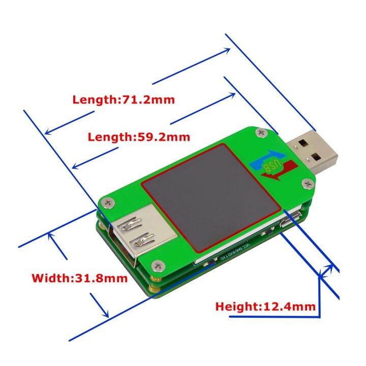 support-cod-hd35-hd25แอมมิเตอร์เครื่องทดสอบกระแสไฟฟ้า-ld25-lcd-um24-2-0มัลติมิเตอร์วัดค่าโวลต์มิเตอร์จอแสดงแรงดันไฟฟ้า-usb-การวัดและการปรับระดับ