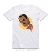 Funny Tshirts Freddie Mercury T Shirt Men Harajuku Men T-Shirt Summer Casual Pure Cotton Mens Tee Shirt Fashion Sweatshirt