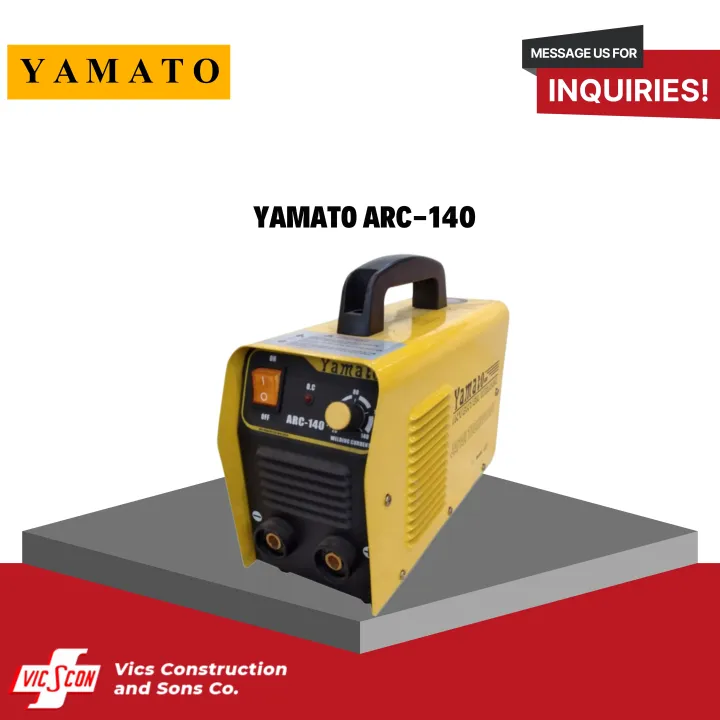 YAMATO WELDING MACHINE ARC INVERTER SERIES 140AMP Lazada PH