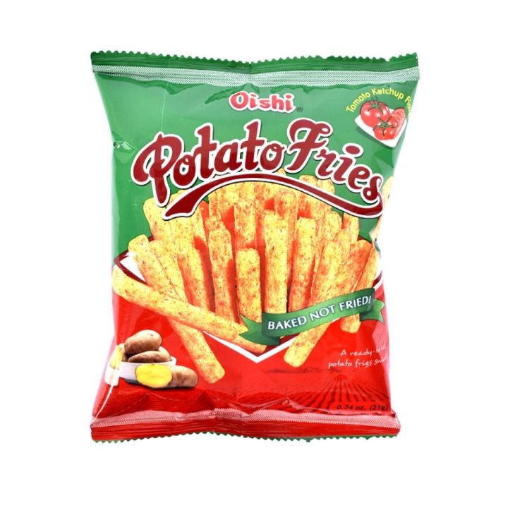 Oishi Potato Fries Ketchup Flavor 21g Lazada PH