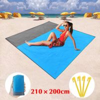 Beach Blanket Blanket 200 X 210cm Waterproof Beach Mat Lightweight Picnic Mat Beach Mattress for Travel Hiking Sports Sleeping Pads