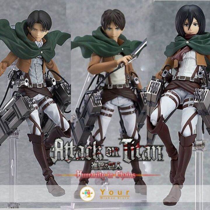 figma-207-ฟิกม่า-model-figure-ฟิกเกอร์-โมเดล-attack-on-titan-ผ่าพิภพไททัน-eren-yeager-เอเลน-15cm-ของสะสม-ของเล่น-ของเล่นถูกๆ-ของเล่นเด็ก