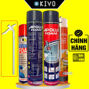 Keo Bọt Nở apollo foam 750ml, Bosny B129, Rockiya