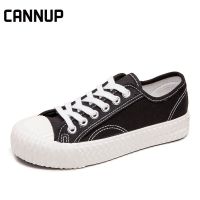 ∋ CANNUP รองเท้าผ้าใบ วินเทจ สำหรับผู้หญิง 2023 FS793035