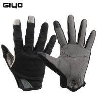 Giyo Bicycle Full Finger Sport Gloves Breathable Cycling Long Mittens Bicicleta Touchscreen Road Bike Shock Absorbent Glove