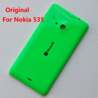 【♘COD Free Cas♘】 diyi45718 Zuczug ฝาครอบพลาสติกด้านหลังสำหรับ Nokia Lumia 535ฝาหลังชิ้นส่วนซ่อม Microsoft Lumia 535