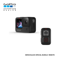 [ BUNDLE  REMOTE ] GOPRO HERO 9 BLACK  กล้อง Action Camera มีจอแสดงผลด้านหน้า กันน้ำได้สูงสุด 10 เมตร