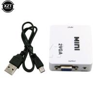 1080P HDMI-compatible to VGA Adapter Converter With Audio HDMI-compati2VGA Cable For PC Laptop TV Box Computer Display Projector Adapters