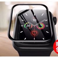 ฟิล์มกระจก สำหรับ Apple watch Full Film กาวเต็ม ฟิล์มกระจกนิรภัยสำหรับ Apple watch ขนาด 38mm 40mm 42mm 44mm ป้อวกันรอยขีดข่วน ทนต่อแรงกระแทก สัมผัสลื่น