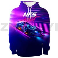 ร้อนเกม Need for Speed ​​3D Hoodies เกมแข่งรถพิมพ์ Pullovers ขนาดใหญ่ Streetwear ผู้ชาย NFS รูปแบบสวมใส่แขนยาว