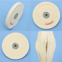 4/6 inch cotton cloth polishing wheel cloth polishing wheel arbor buffer mirror polishing white round wheel 50 layer grind Cleaning Tools