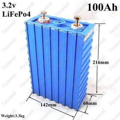 แบตเตอรี่​ ลิเธียม​ CALB lithium ion Lifepo4 3.2V 12V 24V 48V GRADE A 100ah​ UPS​ Battery​ ระบบโซล่า คัดสรรอย่างดี 1ก้อน 3.2v 100ah