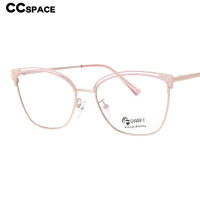 51113 Cat Eye Optical Glasses Anti-blue Lenses Design Metal Frames Women Fashion Computer Eyeglasses