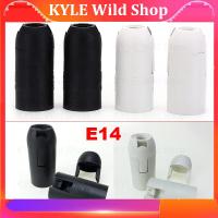 KYLE Wild Shop 2pcs 250V 2A E14 Light Bulb Lamp Holder Holder Lamp Socket Luminaire Lampholder Lighting Accessories