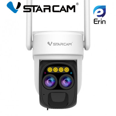 VSTARCAM CB67D / BG67D  กล้องวงจรปิด Solar Cell WIFI / ใส่ซิม  4G  IP Camera  ความละเอียด 3 ล้านพิกเซล ภาพสี 24 ชั่วโมง มีเสียงเตือนไซเรน มีไมค์คุยโต้ตอบได