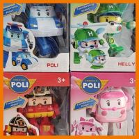 สินค้าขายดี!!! [set4ตัว] robo poli car แปลงร่างเป็นหุ่นยนต์ หรือรถได้ 2in1 1 เซ็ตได้ทั้ง4ตัว ของเล่น โมเดล โมเดลรถ ของเล่น ของขวัญ ของสะสม รถ หุ่นยนต์ ตุ๊กตา โมเดลนักฟุตบอล ฟิกเกอร์ Model