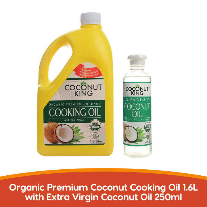 BelowSrp Grocery Coconut King Organic Premium Coconut Cooking Oil 1.6L