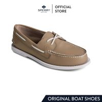 SPERRY A/O 2-EYE SEACYCLED รองเท้าโบ๊ทชูส์ ผู้ชาย สีเทา ( BOAT - STS24376 )