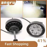 ANGRU4598ไฟหน้าเสริมกันน้ำรถจักรยานไฟฟ้าสกู๊ตเตอร์มอเตอร์ไซด์6หลอด LED กระจกมองหลังผ่อนสปอตไลท์รถจักรยานยนต์ไฟหน้าจักรยานไฟฟ้า