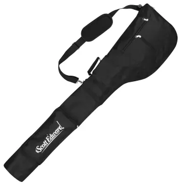 Goine Mini Golf Ball Bag Tee Holder Storage Pouch Portable Skull Golf Zip  Handbag 